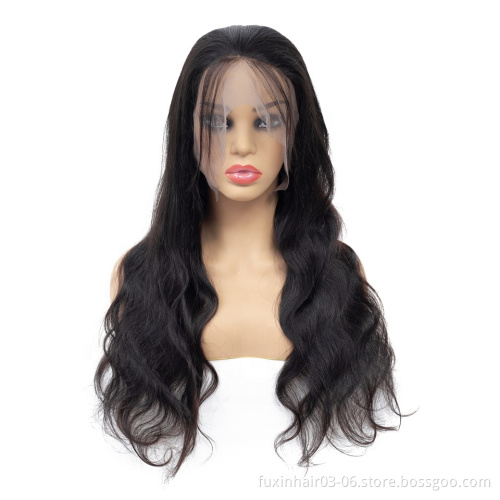 Discount Real Human Hair Long Wavy Lace Front Wig for Women Pineapple Wave Full Lace Wigs Brazilian Hair Swiss Lace Medium Brown